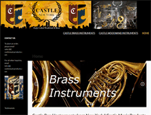 Tablet Screenshot of castlemusicproducts.com